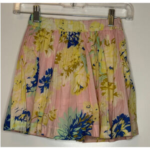 Bonpoint Girls Floral Skirt Size 6 Preppy Cottagecore Cute